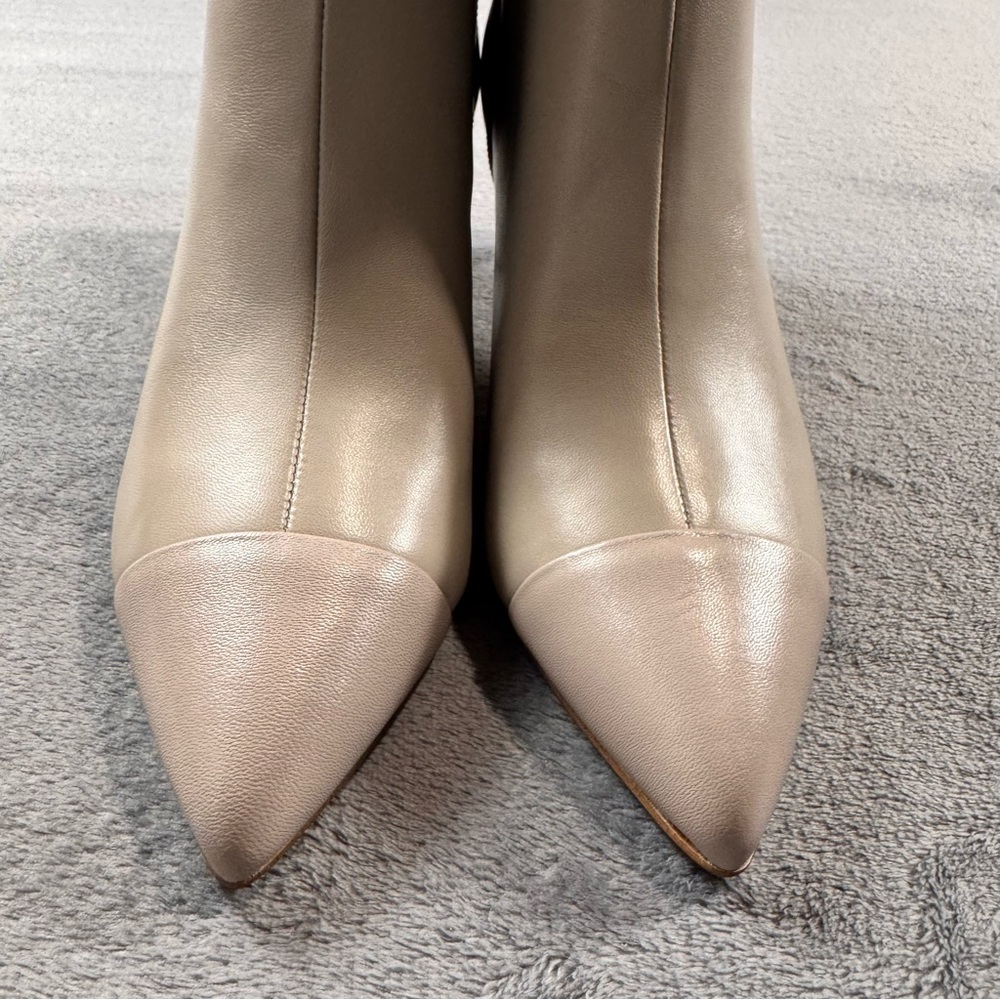 Calvin Klein Gentley Leather Cap Toe Ankle Boots- NWOT - Picture 3 of 13
